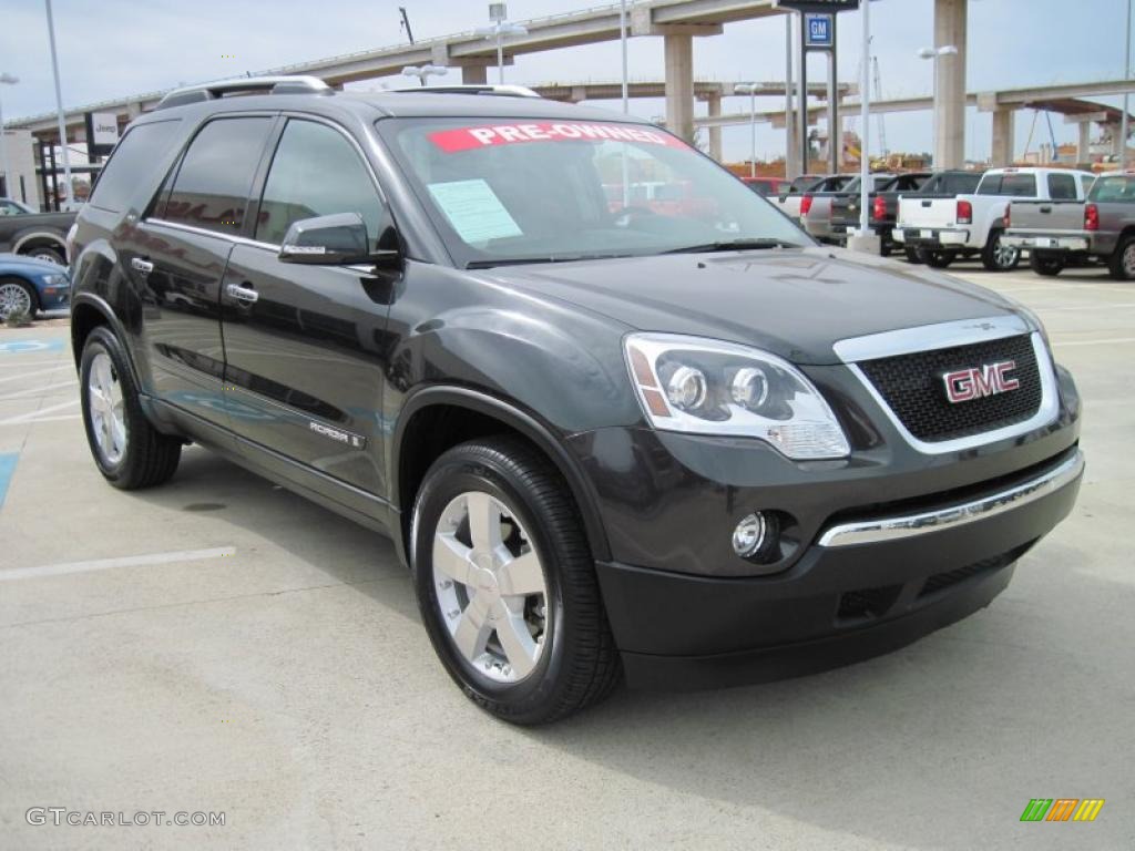 2007 Acadia SLT - Carbon Metallic / Titanium photo #2