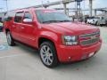 2008 Victory Red Chevrolet Suburban 1500 LT  photo #2