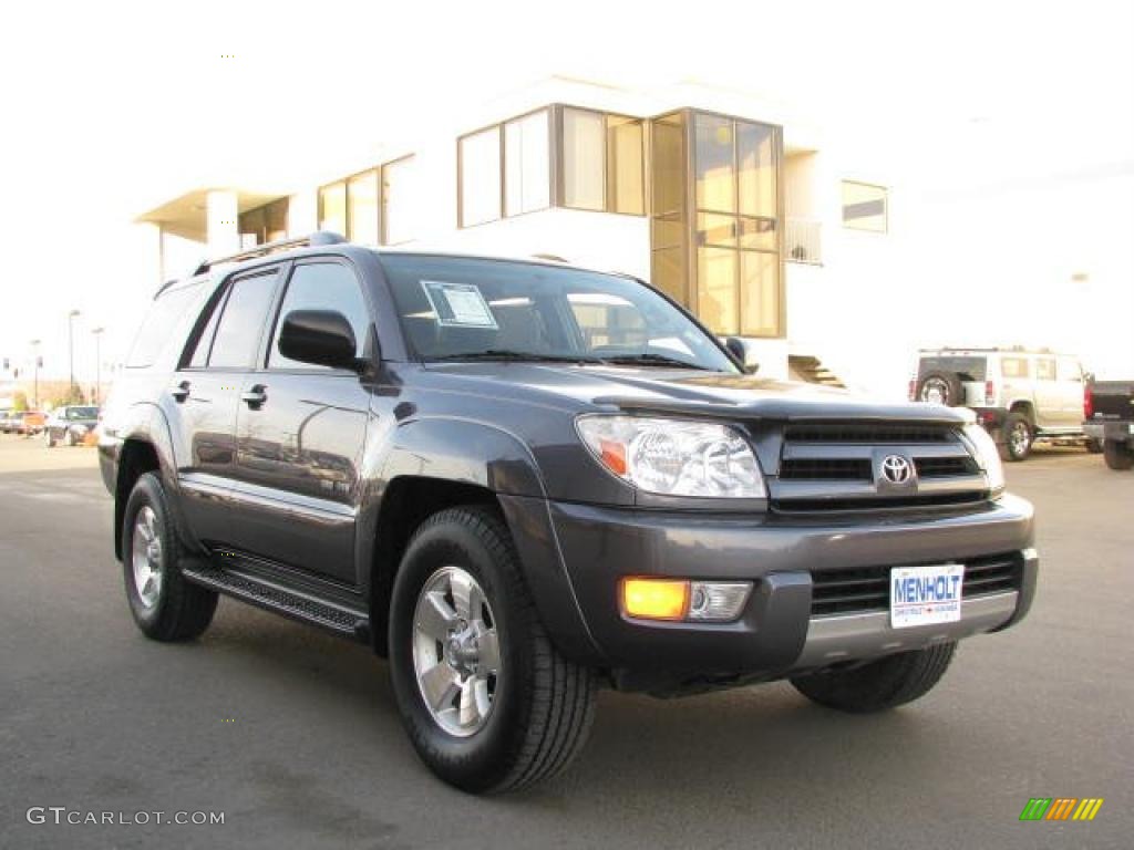 2004 4Runner SR5 4x4 - Galactic Gray Mica / Stone photo #3
