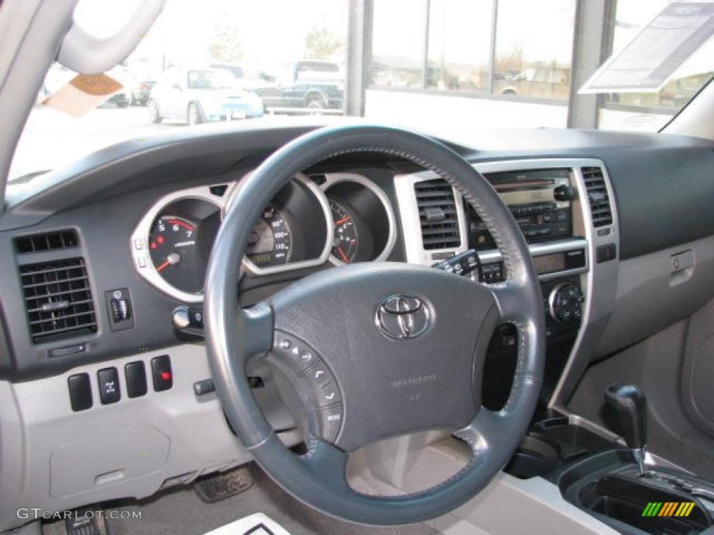 2004 4Runner SR5 4x4 - Galactic Gray Mica / Stone photo #14