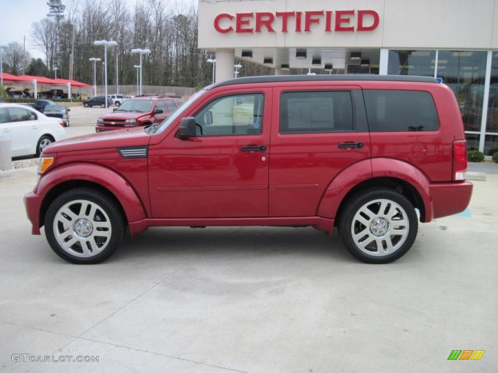 2007 Nitro R/T - Inferno Red Crystal Pearl / Dark Slate Gray photo #3