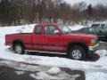 1996 Poppy Red Dodge Dakota SLT Extended Cab 4x4  photo #2