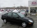 Pitch Black 2002 Ford Focus SE Sedan