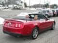 2010 Red Candy Metallic Ford Mustang V6 Premium Convertible  photo #18