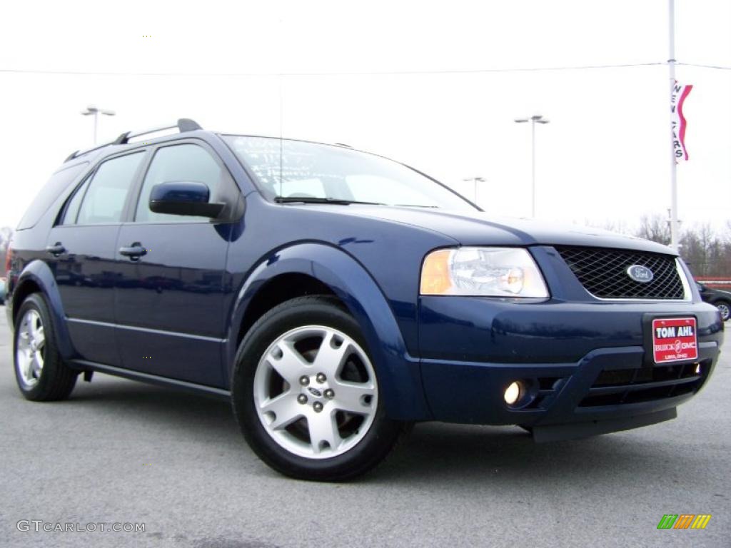 2005 Freestyle Limited AWD - Dark Blue Pearl Metallic / Pebble photo #1