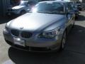 2007 Silver Grey Metallic BMW 5 Series 550i Sedan  photo #1