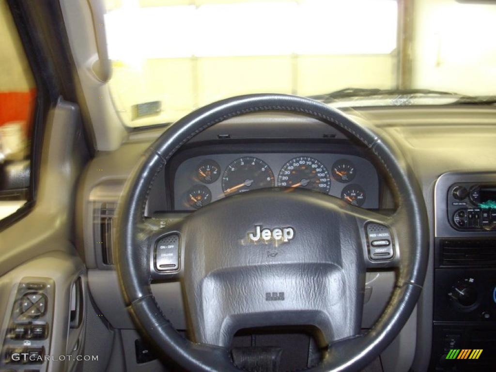 2004 Grand Cherokee Laredo 4x4 - Graphite Metallic / Dark Slate Gray photo #9