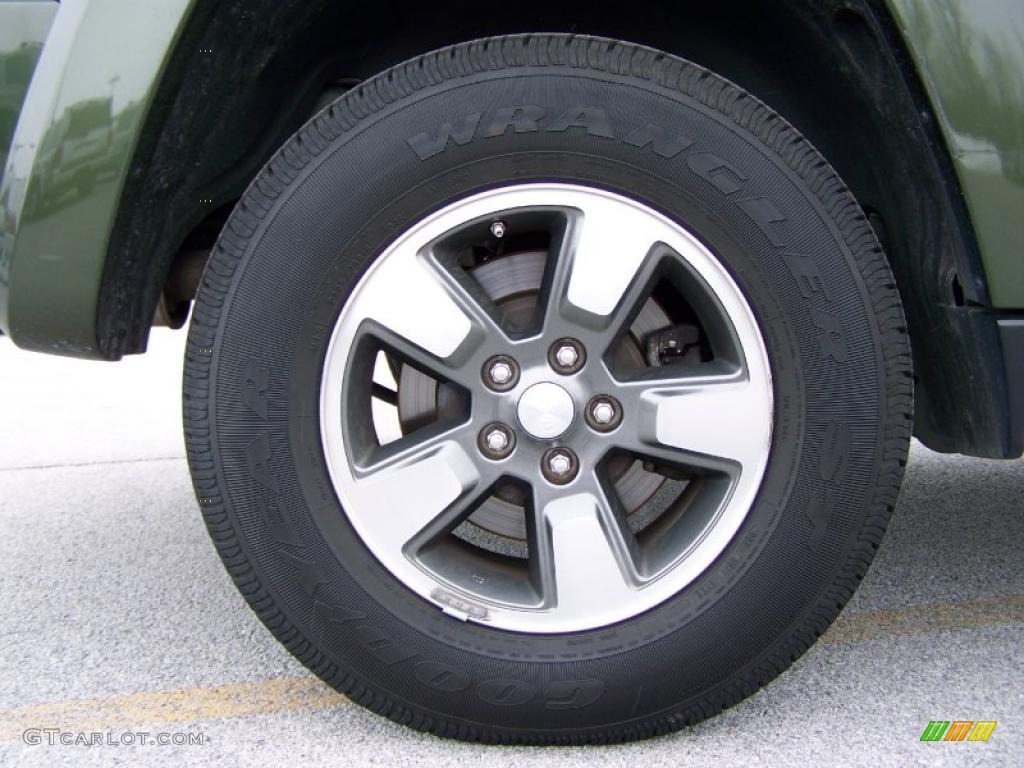 2008 Liberty Sport 4x4 - Jeep Green Metallic / Pastel Slate Gray photo #8