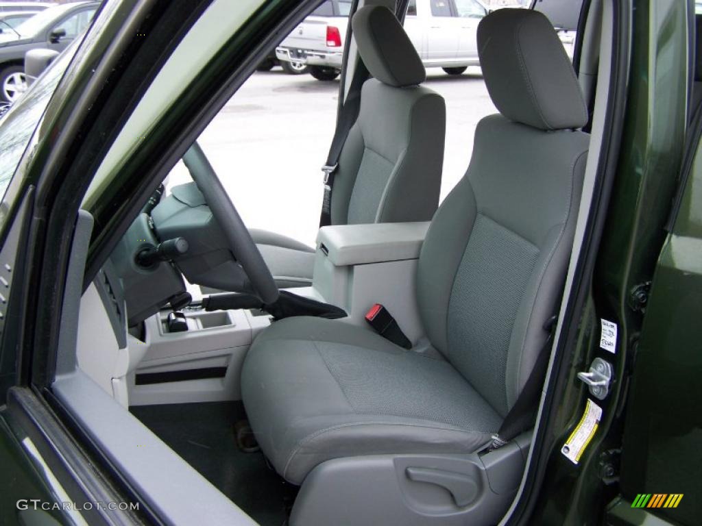 2008 Liberty Sport 4x4 - Jeep Green Metallic / Pastel Slate Gray photo #9