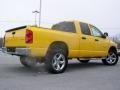 2007 Detonator Yellow Dodge Ram 1500 Big Horn Edition Quad Cab 4x4  photo #8