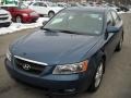 2007 Silver Blue Hyundai Sonata SE V6  photo #15