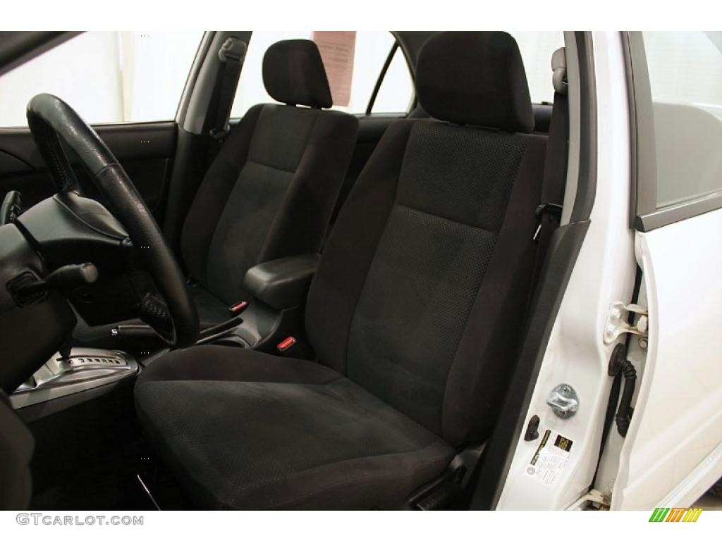 2005 Lancer OZ Rally - Diamond White Pearl / Black photo #10