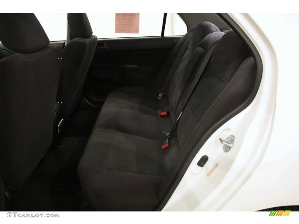 2005 Lancer OZ Rally - Diamond White Pearl / Black photo #19