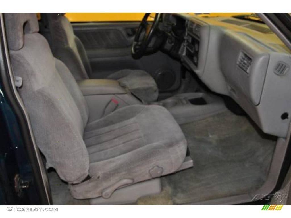 1996 Blazer LS 4x4 - Teal Green Metallic / Beige photo #14