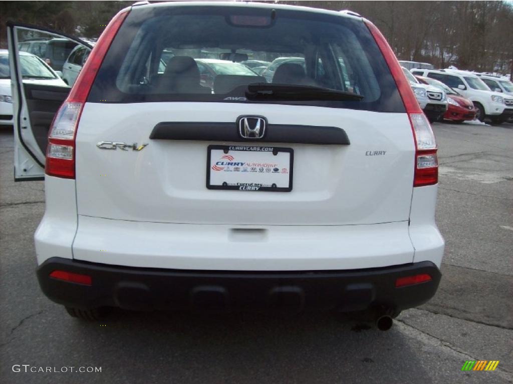 2007 CR-V LX 4WD - Taffeta White / Gray photo #23