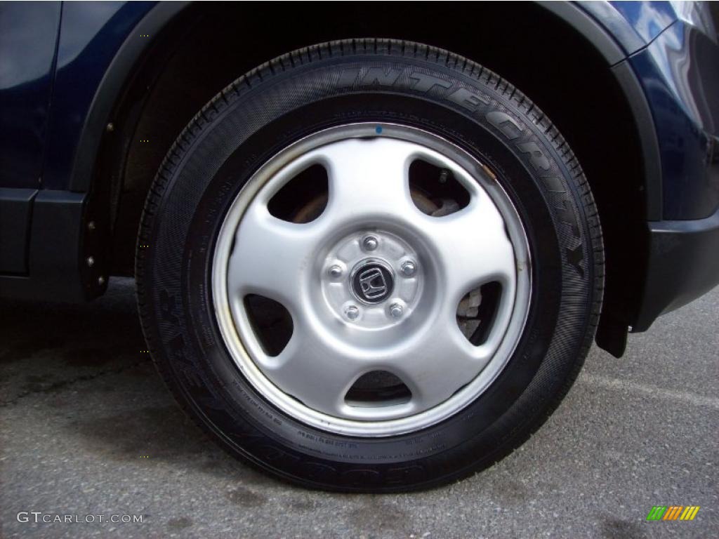 2007 CR-V LX 4WD - Royal Blue Pearl / Gray photo #12