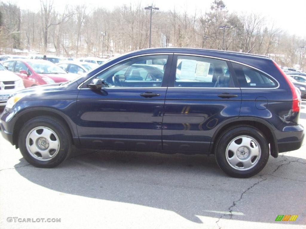 2007 CR-V LX 4WD - Royal Blue Pearl / Gray photo #20