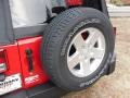 2010 Flame Red Jeep Wrangler Sport 4x4  photo #12