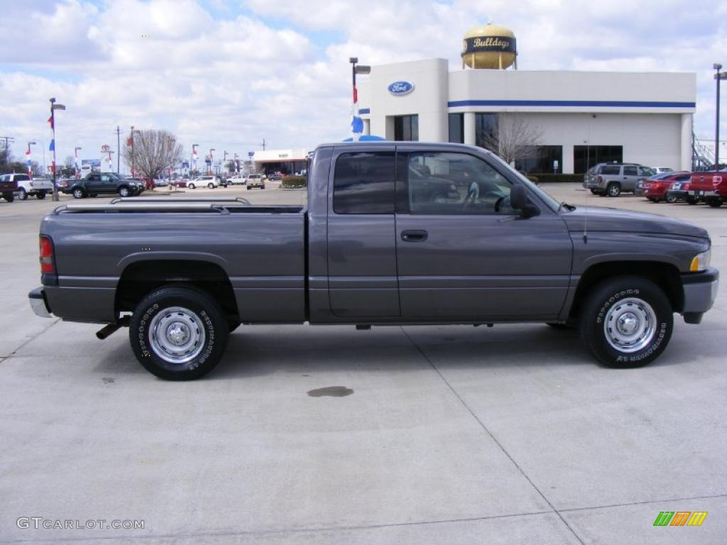 2001 Ram 1500 ST Club Cab - Graphite Gray Metallic / Agate photo #2