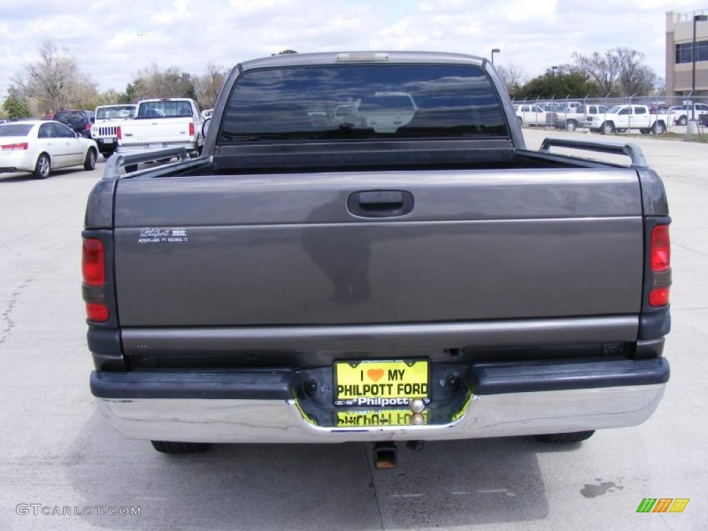 2001 Ram 1500 ST Club Cab - Graphite Gray Metallic / Agate photo #4