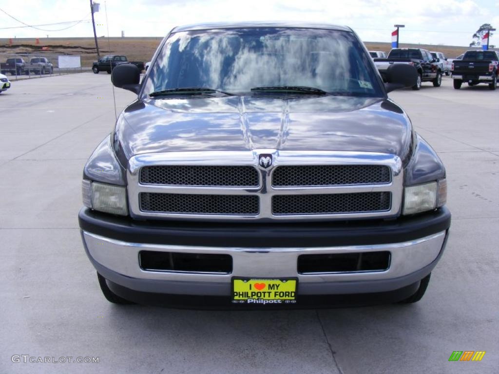 2001 Ram 1500 ST Club Cab - Graphite Gray Metallic / Agate photo #8