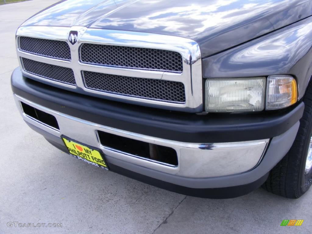 2001 Ram 1500 ST Club Cab - Graphite Gray Metallic / Agate photo #12