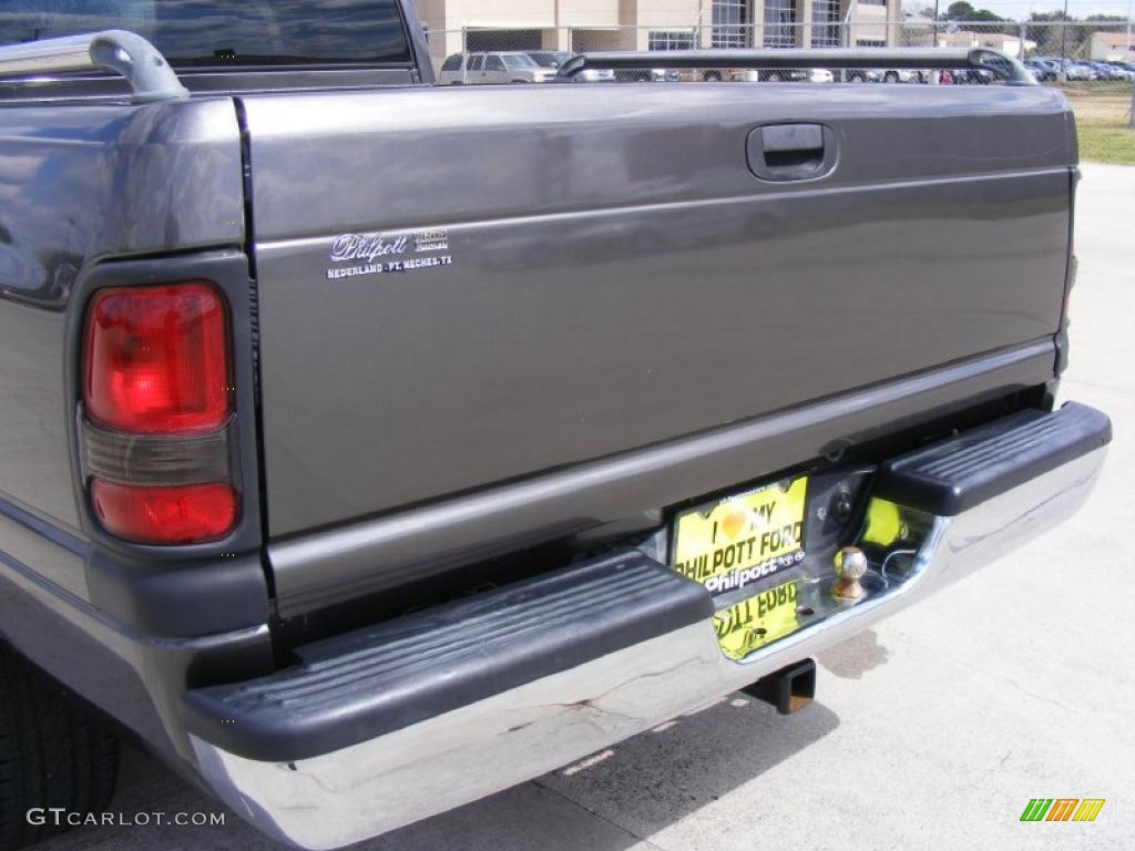 2001 Ram 1500 ST Club Cab - Graphite Gray Metallic / Agate photo #24