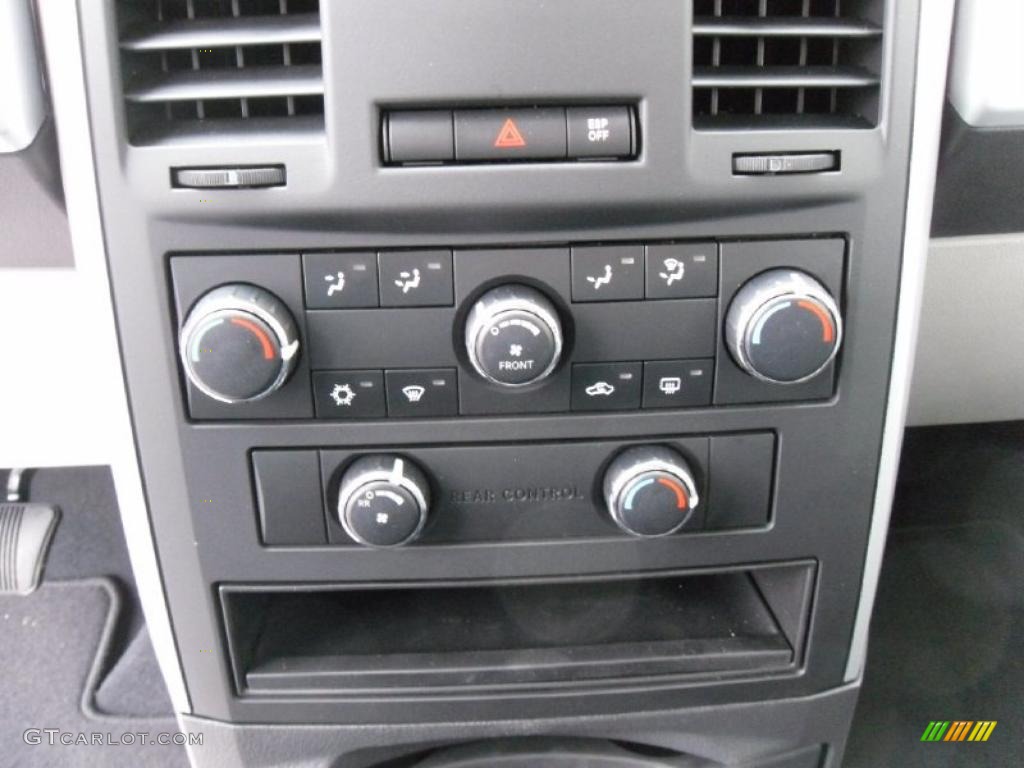 2010 Grand Caravan SXT - Deep Water Blue Pearl Coat / Medium Slate Gray/Light Shale photo #11