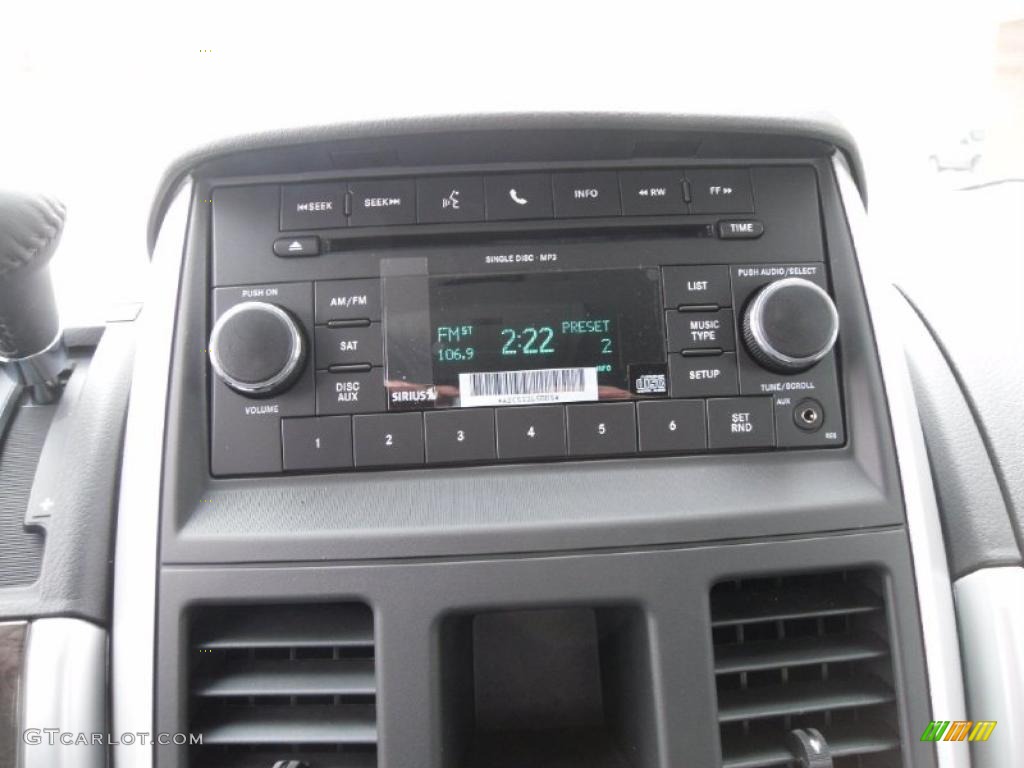 2010 Grand Caravan SXT - Deep Water Blue Pearl Coat / Medium Slate Gray/Light Shale photo #12