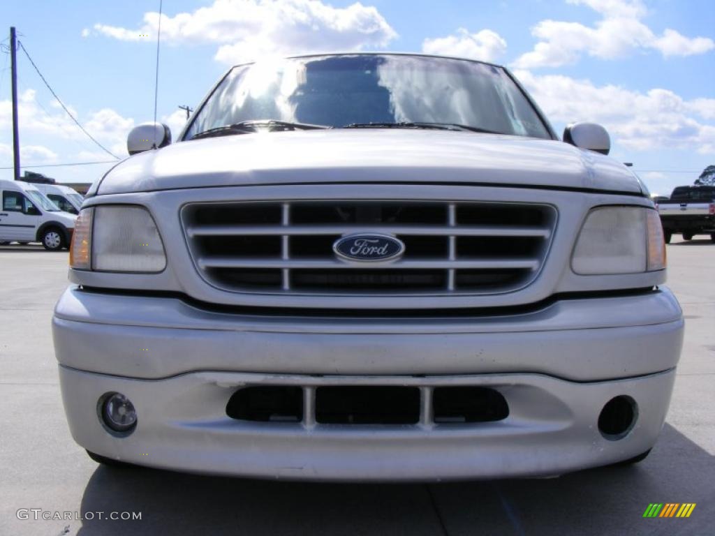 2002 F150 XL Regular Cab - Silver Metallic / Medium Graphite photo #9