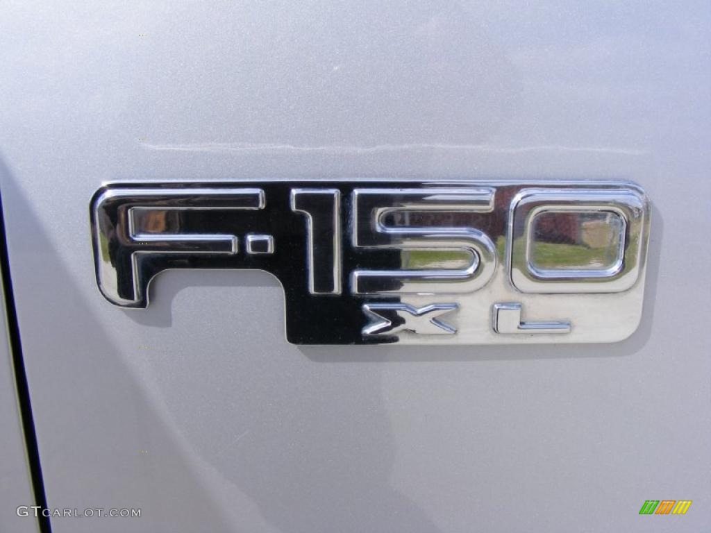 2002 F150 XL Regular Cab - Silver Metallic / Medium Graphite photo #17