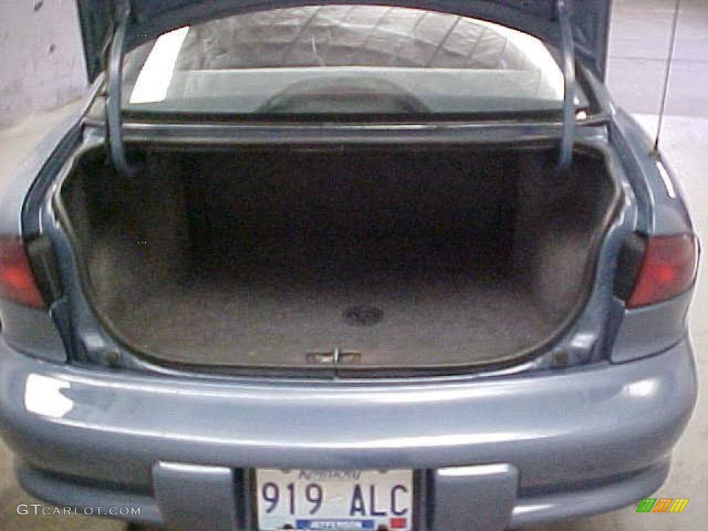1997 Cavalier Coupe - Medium Opal Blue Metallic / Light Gray photo #12