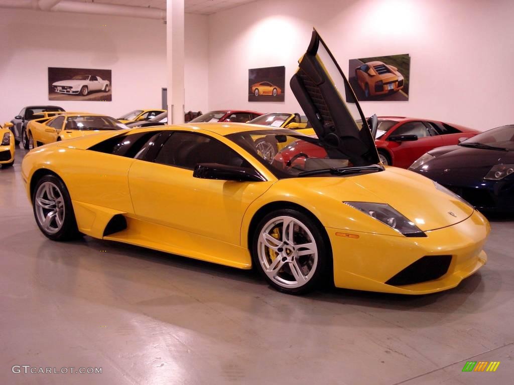 Giallo Orion (Yellow) Lamborghini Murcielago