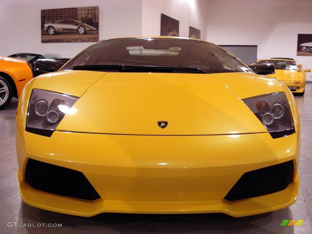 2007 Murcielago LP640 Coupe - Giallo Orion (Yellow) / Nero Perseus photo #3