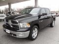 2010 Brilliant Black Crystal Pearl Dodge Ram 1500 Big Horn Crew Cab 4x4  photo #1