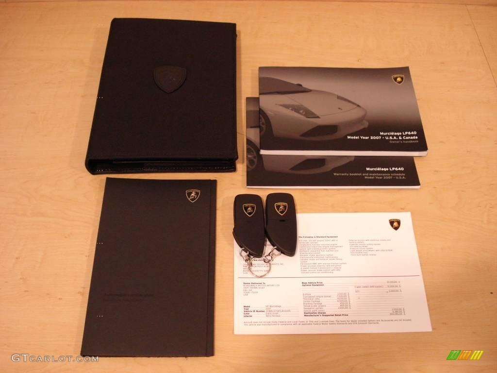 2007 Murcielago LP640 Coupe - Giallo Orion (Yellow) / Nero Perseus photo #16