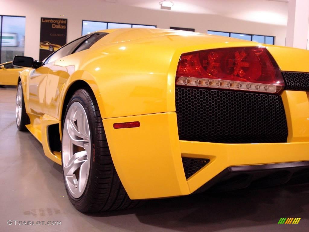 2007 Murcielago LP640 Coupe - Giallo Orion (Yellow) / Nero Perseus photo #19