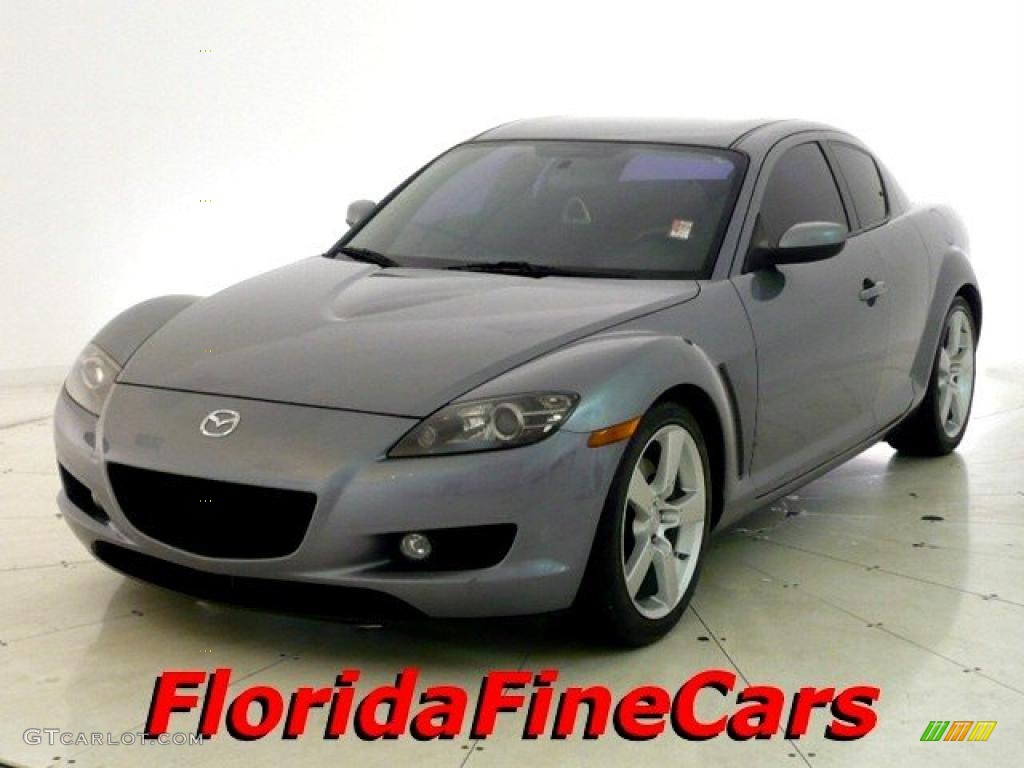 2004 RX-8  - Titanium Gray Metallic / Black photo #1