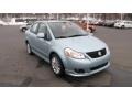 2009 Vapor Blue Metallic Suzuki SX4 Touring Sport Sedan  photo #4