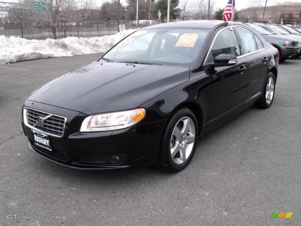 2008 S80 T6 AWD - Black / Anthracite Black photo #1