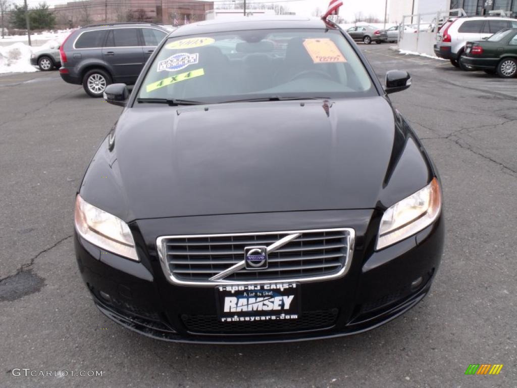 2008 S80 T6 AWD - Black / Anthracite Black photo #8