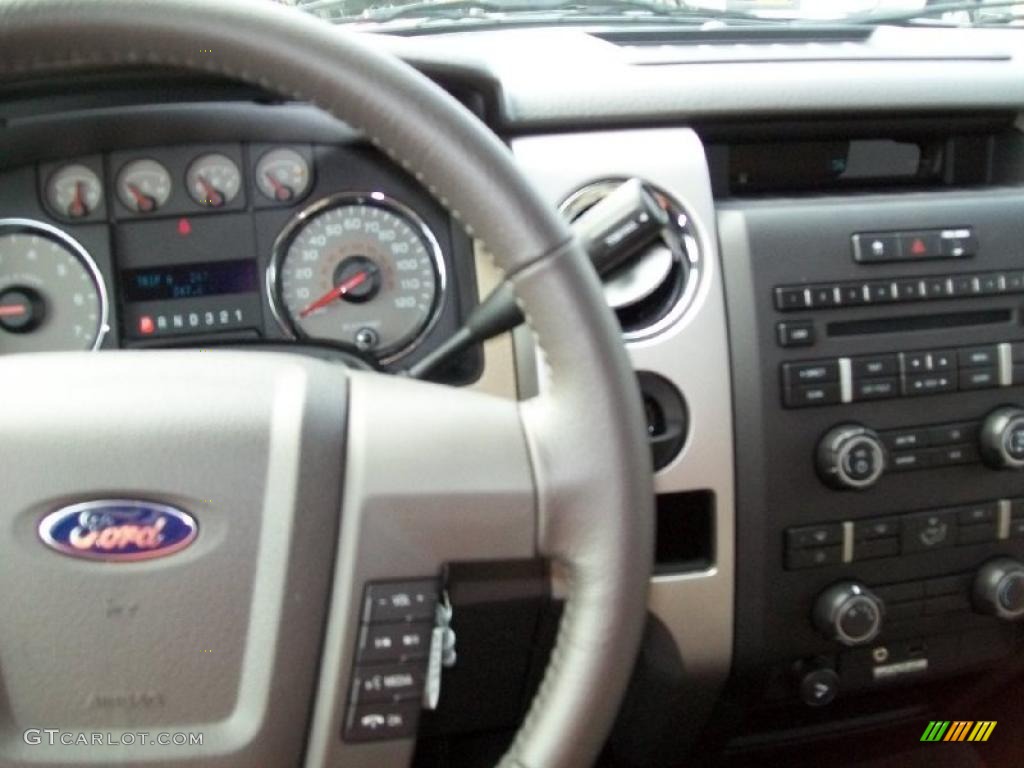 2010 F150 XLT SuperCrew - Tuxedo Black / Tan photo #3