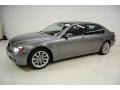 2007 Titanium Grey Metallic BMW 7 Series 750Li Sedan  photo #11