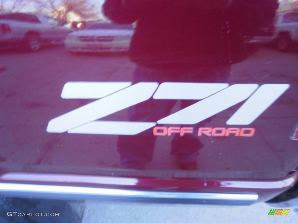 1996 C/K K1500 Silverado Regular Cab 4x4 - Dark Hunt Club Red Metallic / Red photo #4