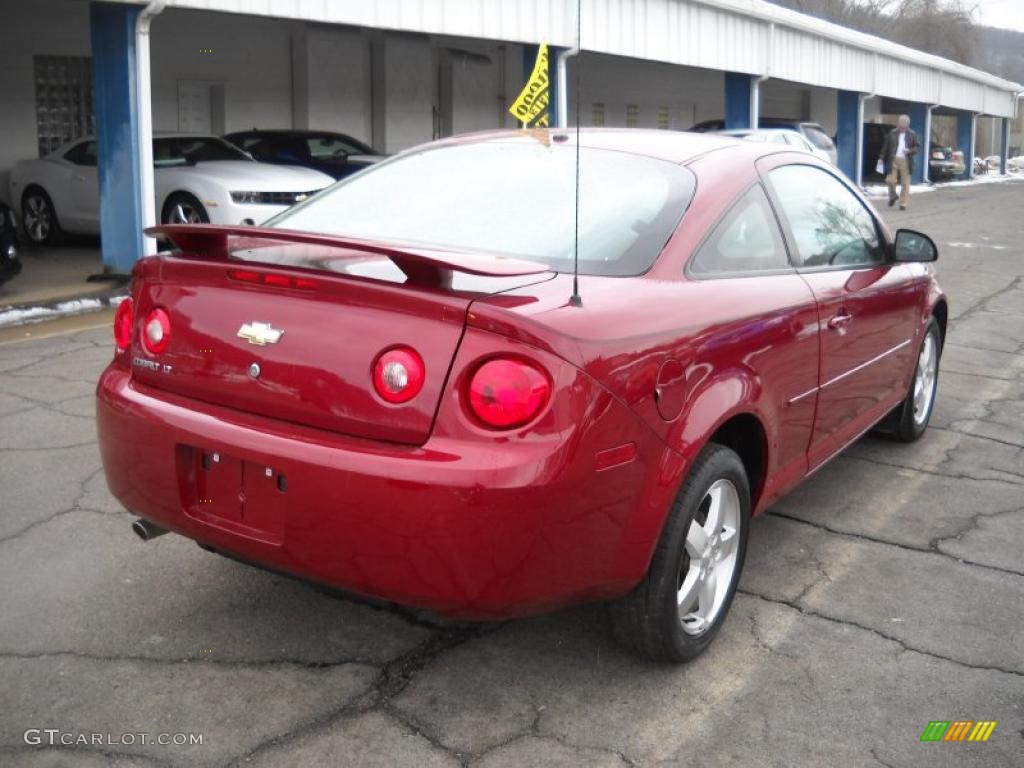 2007 Cobalt LT Coupe - Victory Red / Gray photo #2