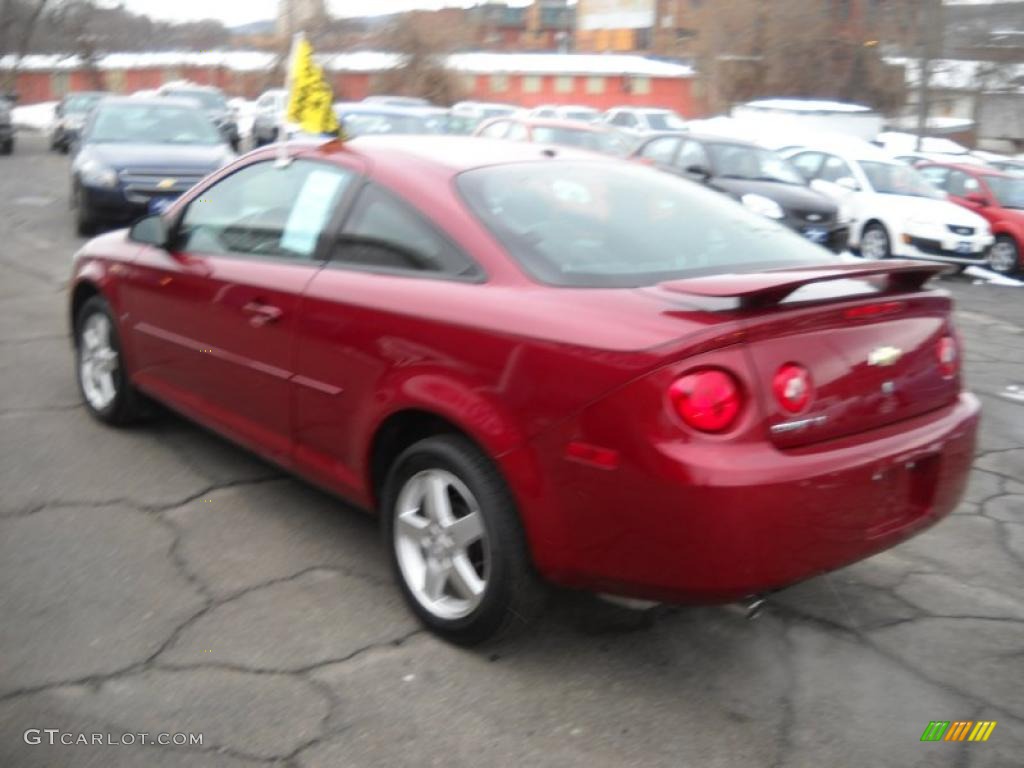2007 Cobalt LT Coupe - Victory Red / Gray photo #4