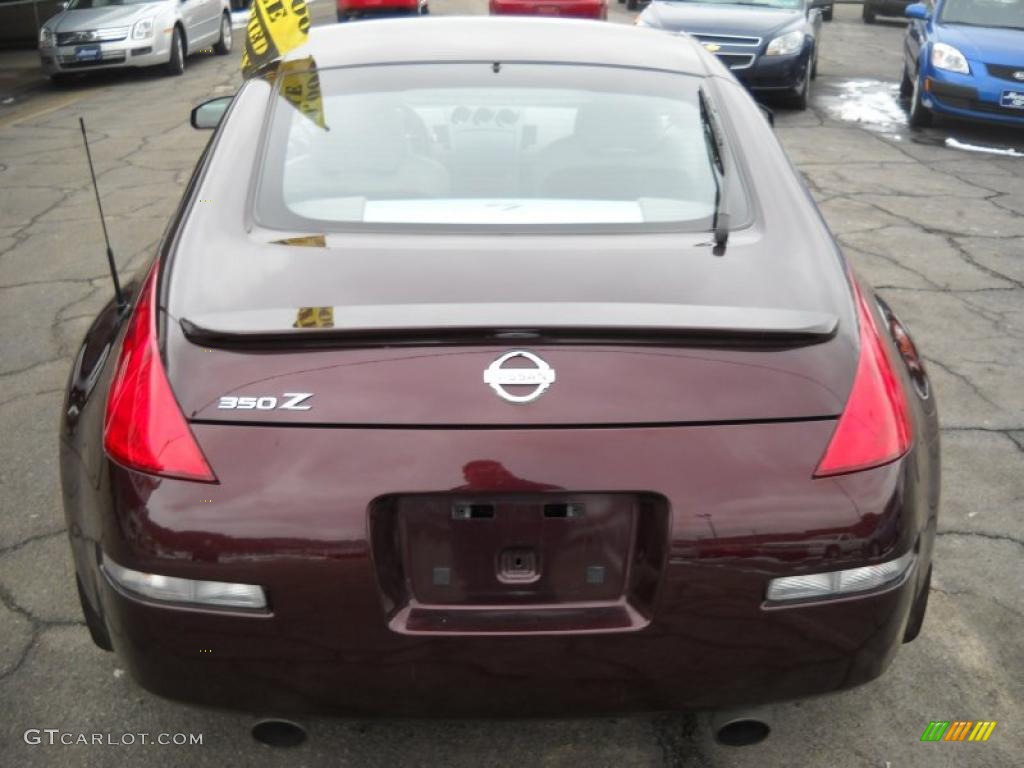 2003 350Z Touring Coupe - Brickyard / Frost photo #3