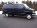 2001 True Blue Metallic Ford E Series Van E250 Cargo  photo #14