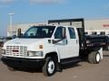 2007 Summit White GMC C Series TopKick C5500 Crew Cab Dump Truck  photo #3