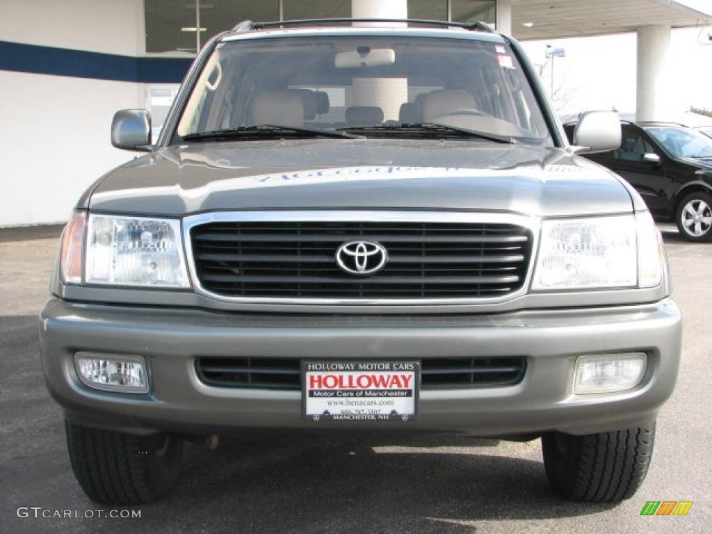 2000 Land Cruiser  - Imperial Jade Green Mica / Oak photo #2